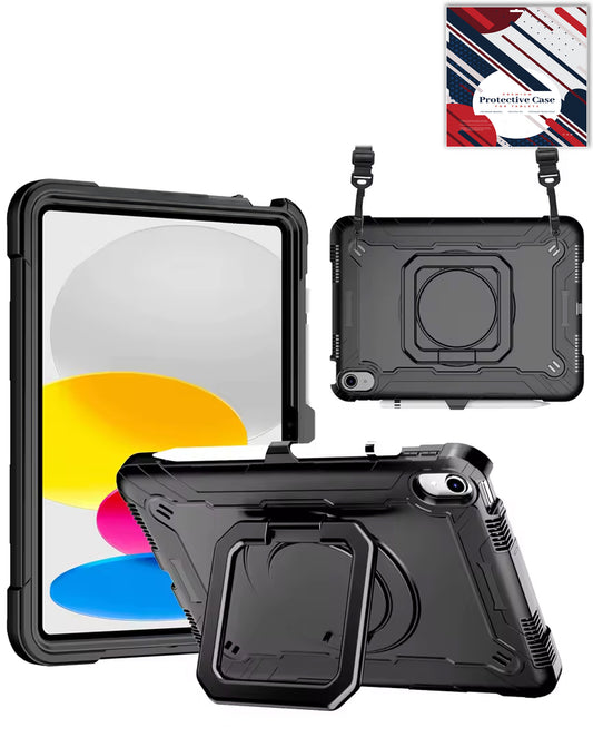 Kickstand Full-Body Case for iPad Mini 6 / 7 — Black