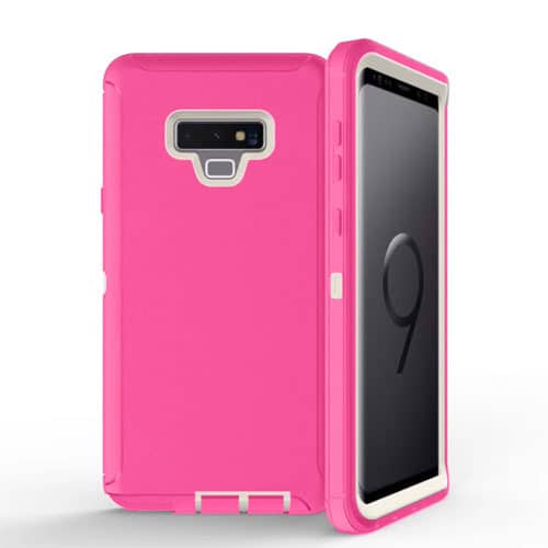 Heavy-Duty Shockproof Case for Galaxy Note 9 — White