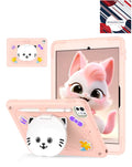 Heavy-Duty Shockproof Kickstand Case for iPad Pro 11 5th / 2024 — Rose Pink