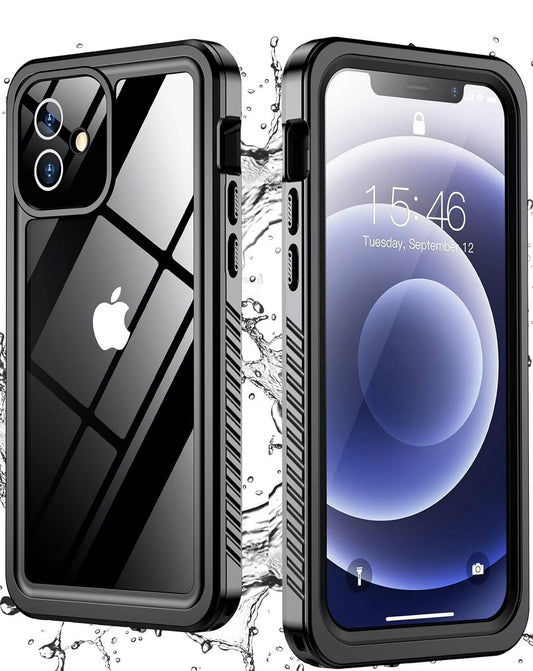 Crystal Clear Water-Resistant Case for iPhone 11