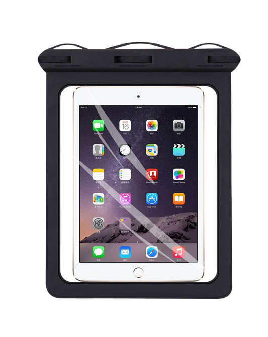 Universal Waterproof 11" Tablet PC Dry Bag - Black