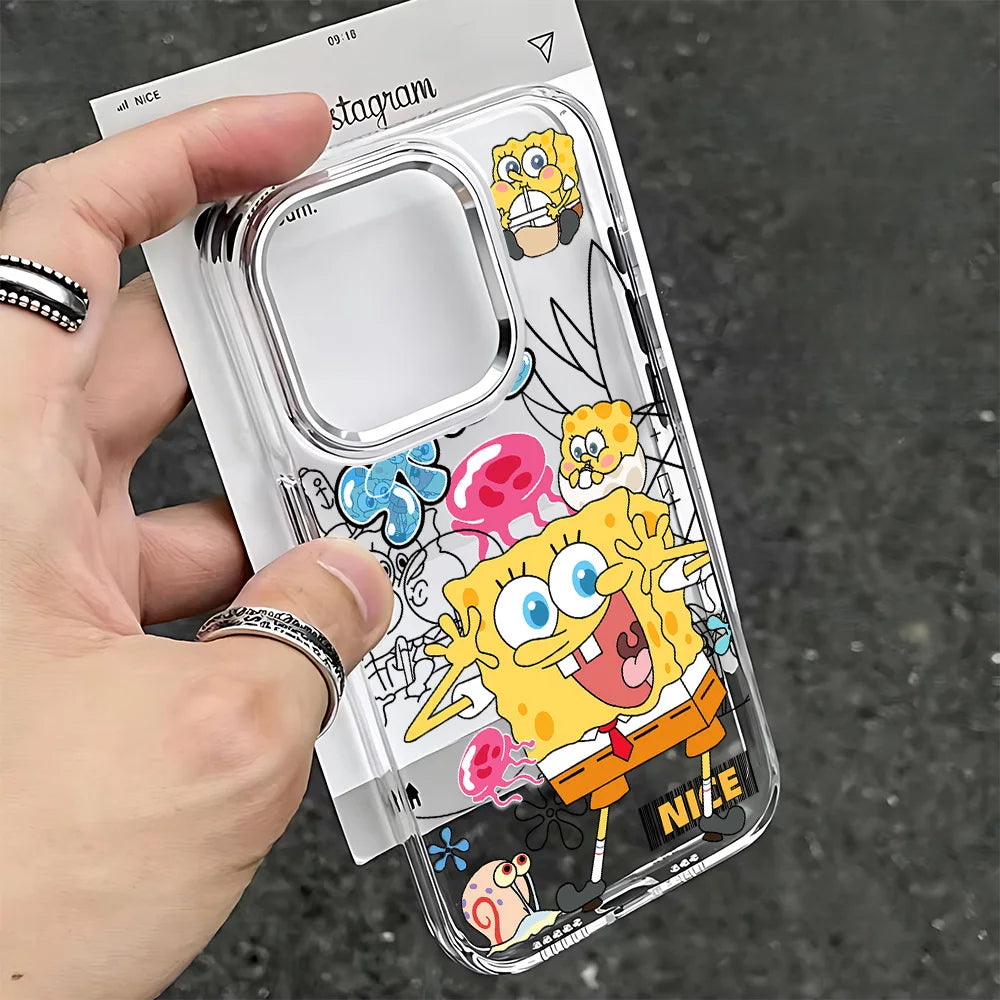 SpongeBob Clear Phone Case