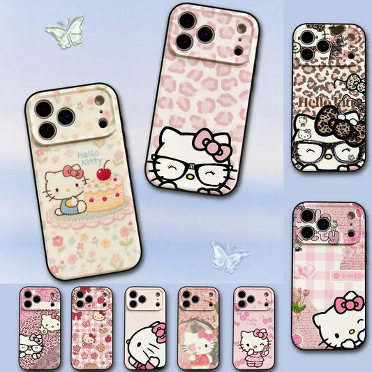 Hello Kitty Black Silicone Case