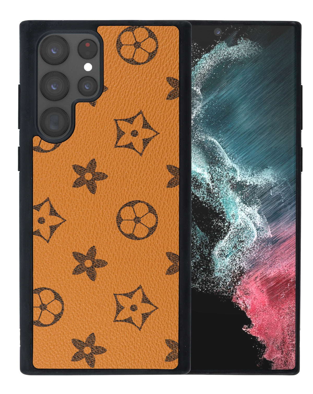 Leather Case for Galaxy S22 Ultra