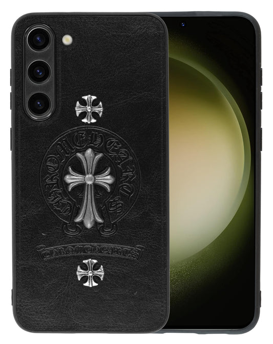 Leather Case for Galaxy S23 Plus