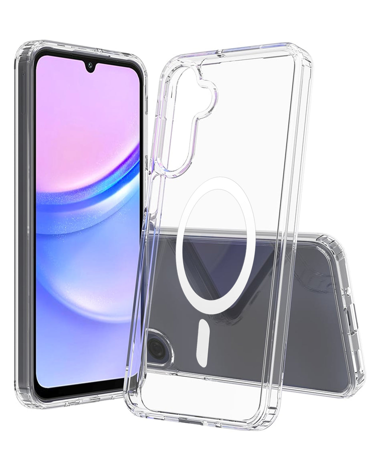 MagSafe Crystal Clear Case for Galaxy S25FE — Clear