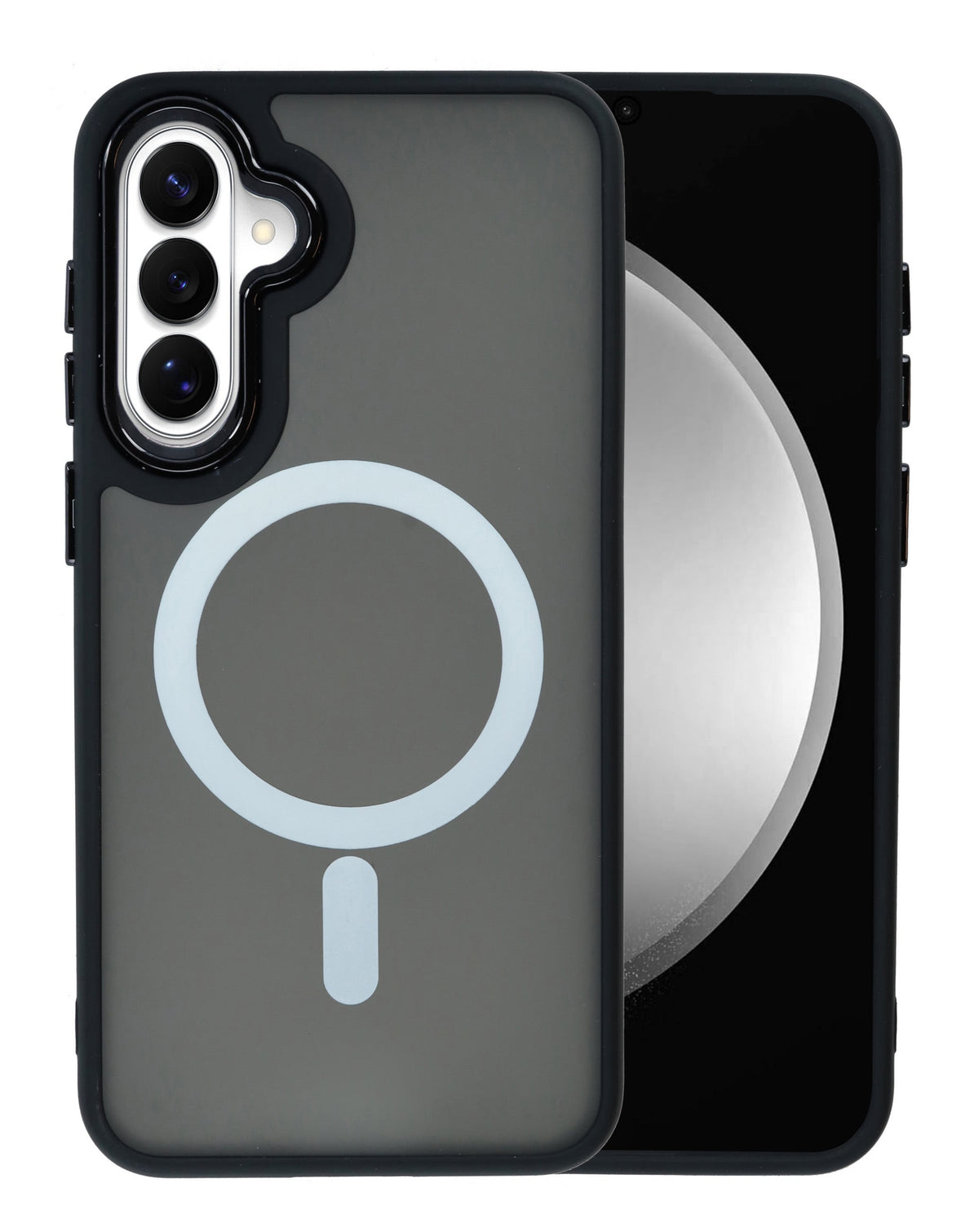Magnetic Wireless-Charging Compatible Case for Galaxy S26FE — Black