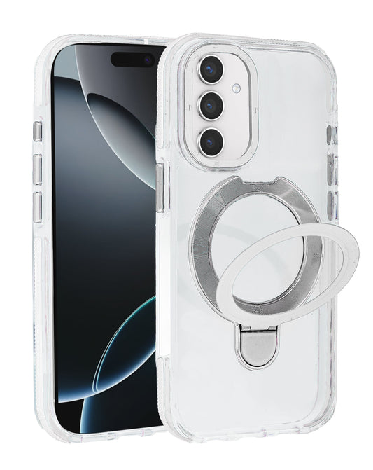MagSafe Kickstand Crystal Clear Case for Galaxy S26FE — Clear