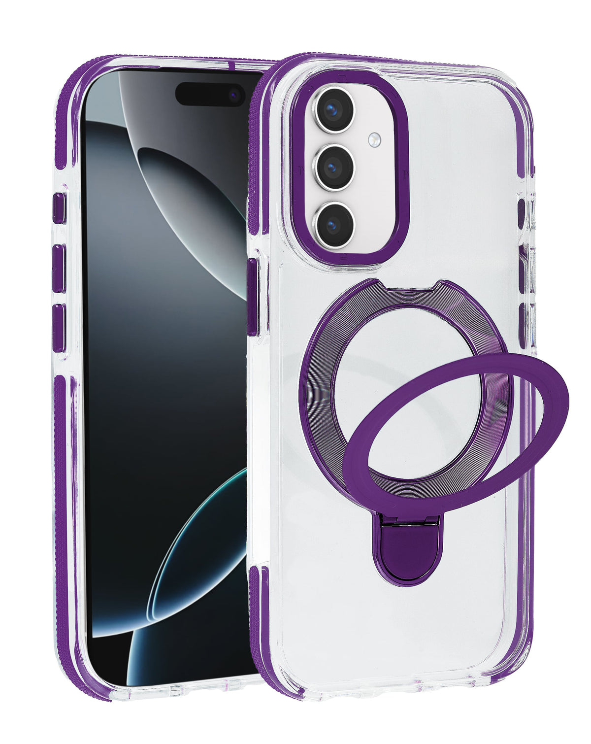 MagSafe Kickstand Case for Galaxy S26FE — Purple