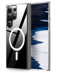 Crystal Clear Wireless-Charging Compatible Case for Galaxy S26 Ultra