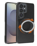 Magnetic Kickstand Full-Body Case for Galaxy S26 Ultra — Black