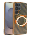 Magnetic Kickstand Full-Body Case for Galaxy S26 Ultra — Gold