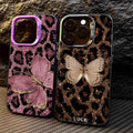 The Flutter — Butterfly Leopard Case