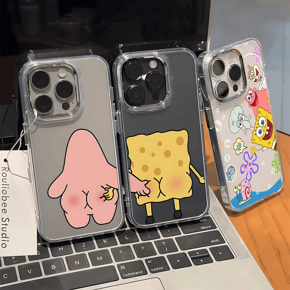 SpongeBob Clear Phone Case