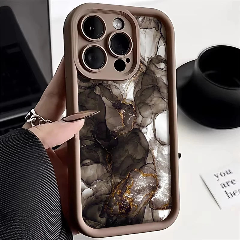 The Marble — Soft Candy Marble Case