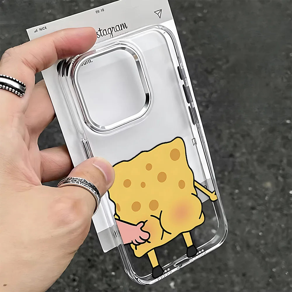 SpongeBob Clear Phone Case