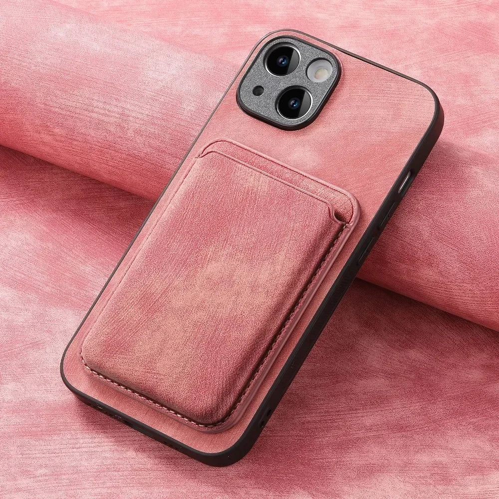 The Heritage — Vintage Leather Case with Magnetic Wallet
