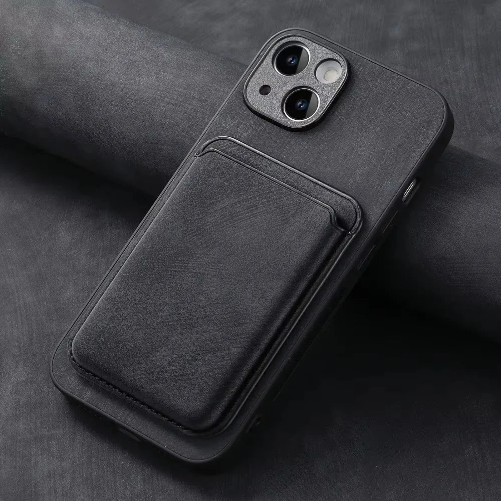 The Heritage — Vintage Leather Case with Magnetic Wallet