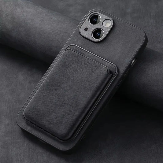 The Heritage — Vintage Leather Case with Magnetic Wallet