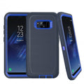 Heavy-Duty Shockproof Case for Galaxy S8 — Dark Blue