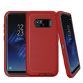 Heavy-Duty Shockproof Case for Galaxy S8 — Red & Black