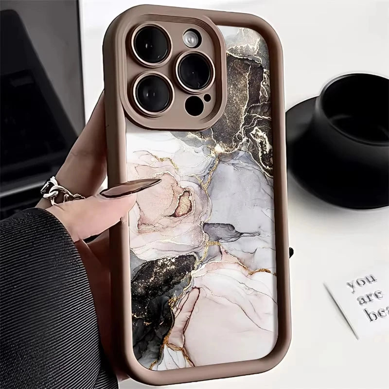 The Marble — Soft Candy Marble Case