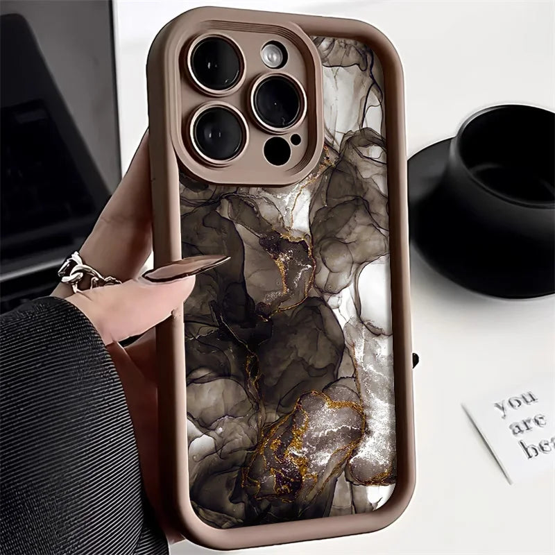 The Marble — Soft Candy Marble Case
