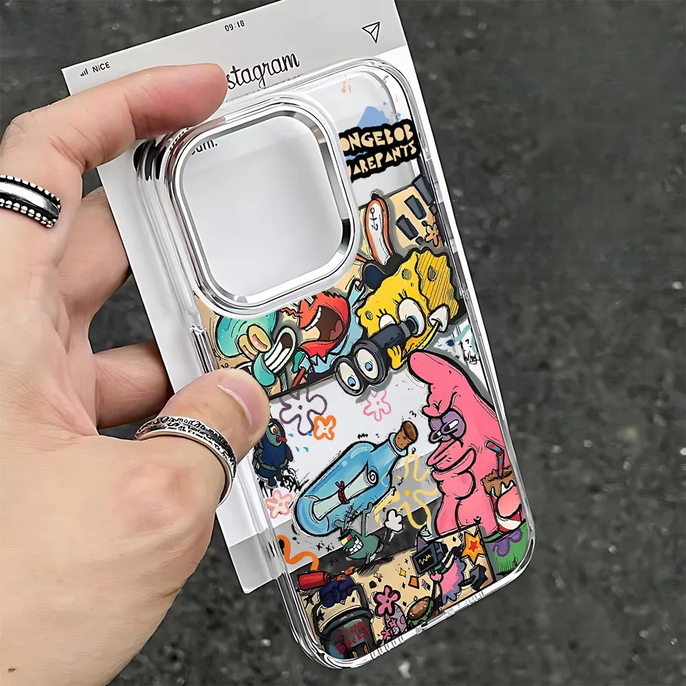SpongeBob Clear Phone Case