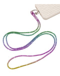 Crystal Neck Lanyard Keychain - Colorful