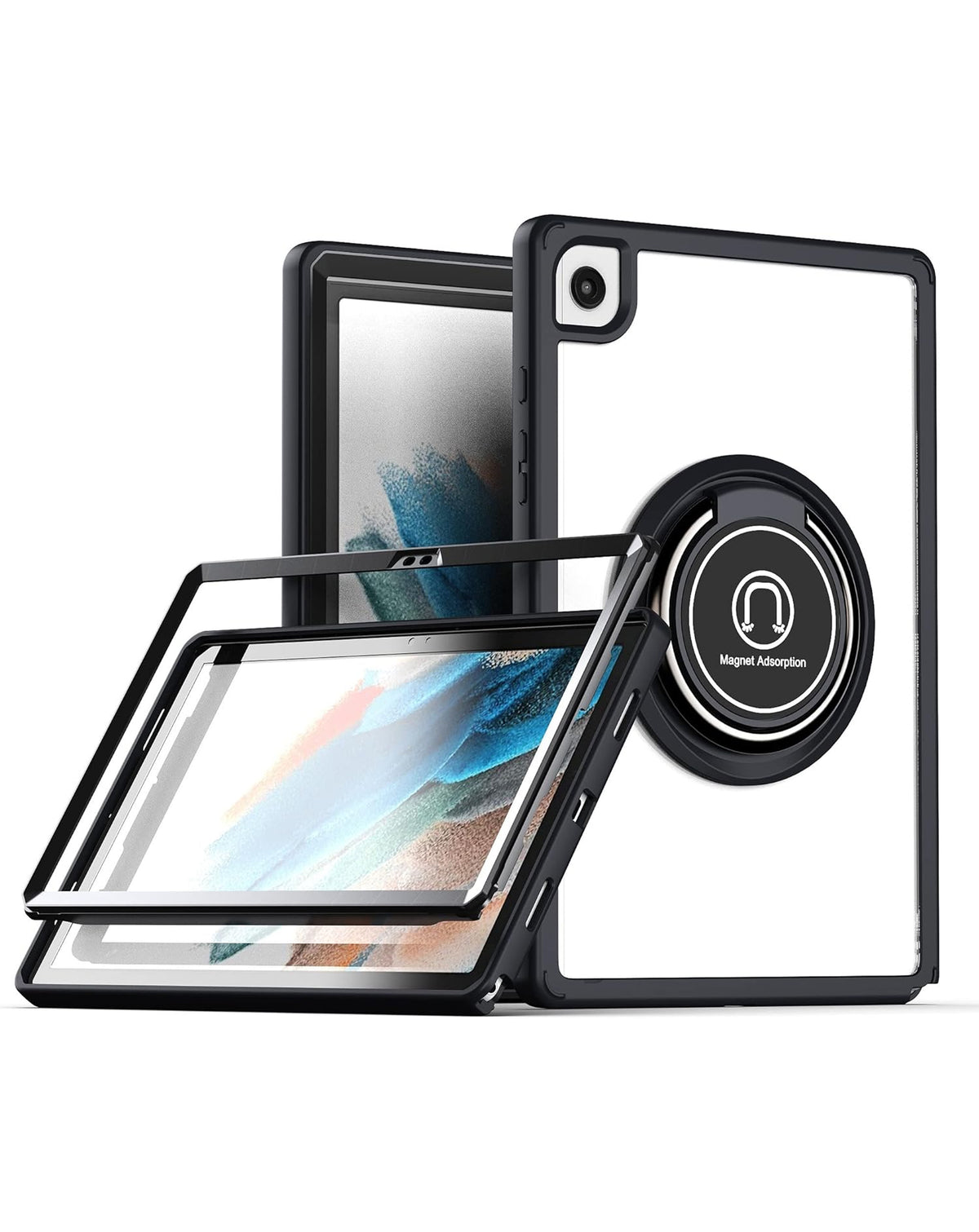 Kickstand Case for Galaxy Tab A7 T500 / T505 2020 10.4 — Black