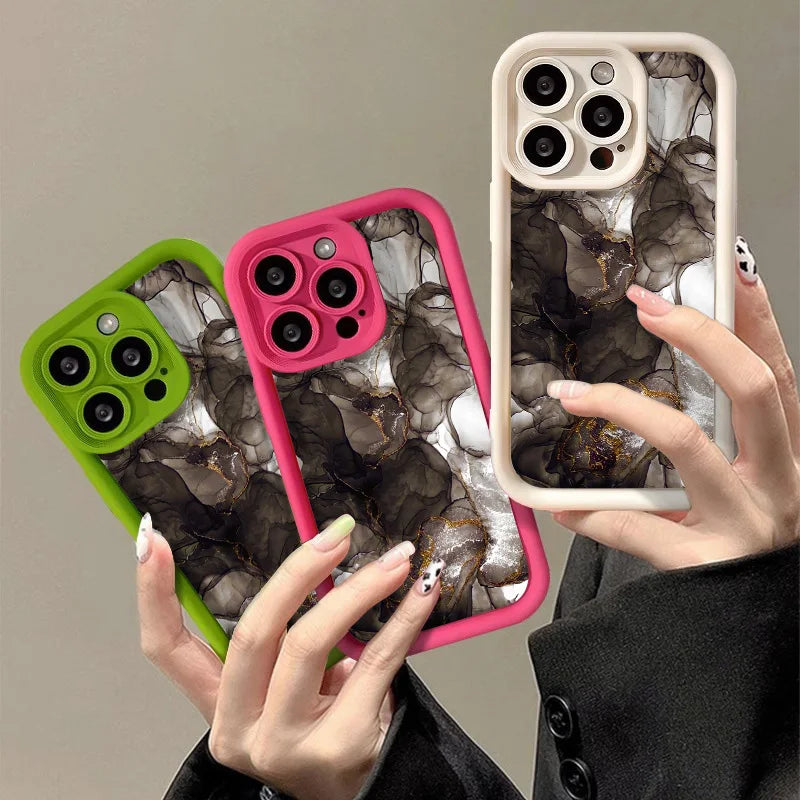 The Marble — Soft Candy Marble Case