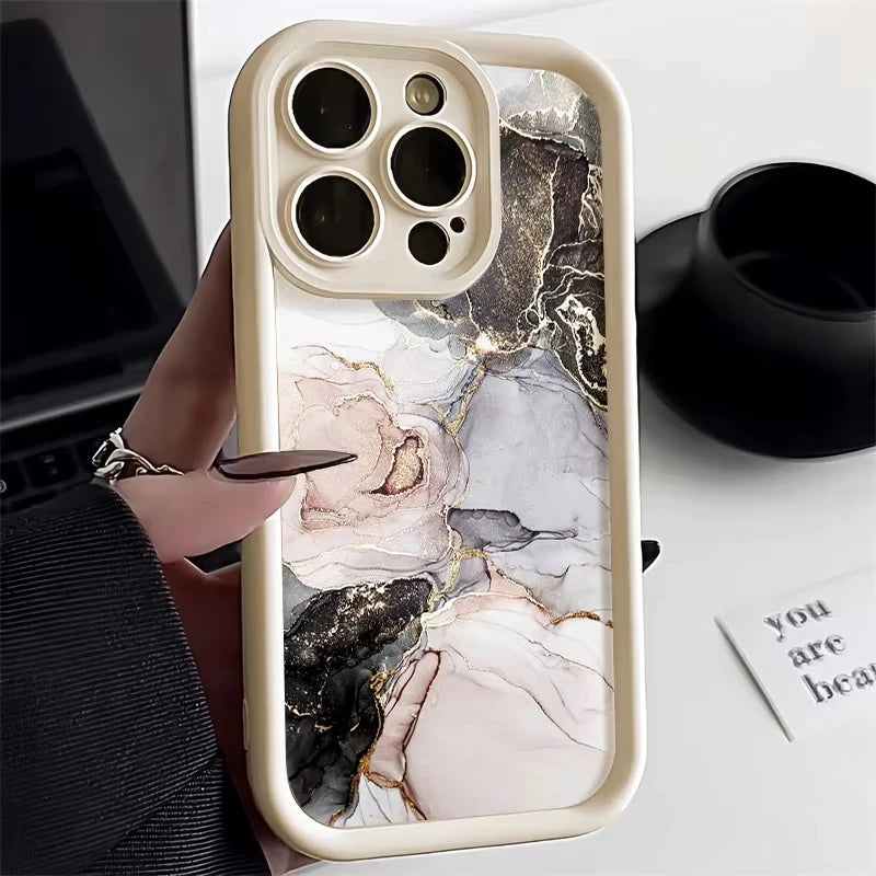 The Marble — Soft Candy Marble Case