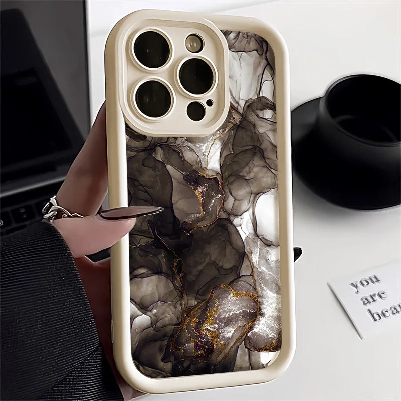 The Marble — Soft Candy Marble Case