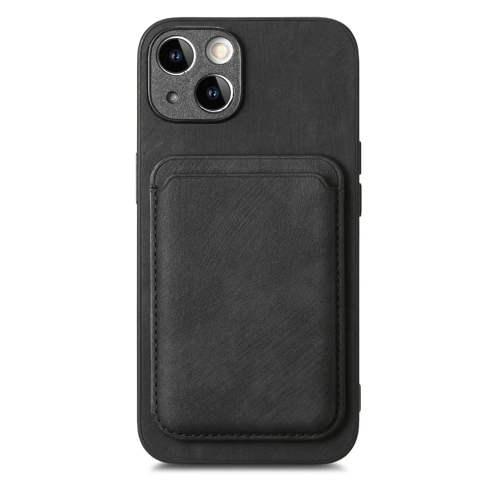The Heritage — Vintage Leather Case with Magnetic Wallet
