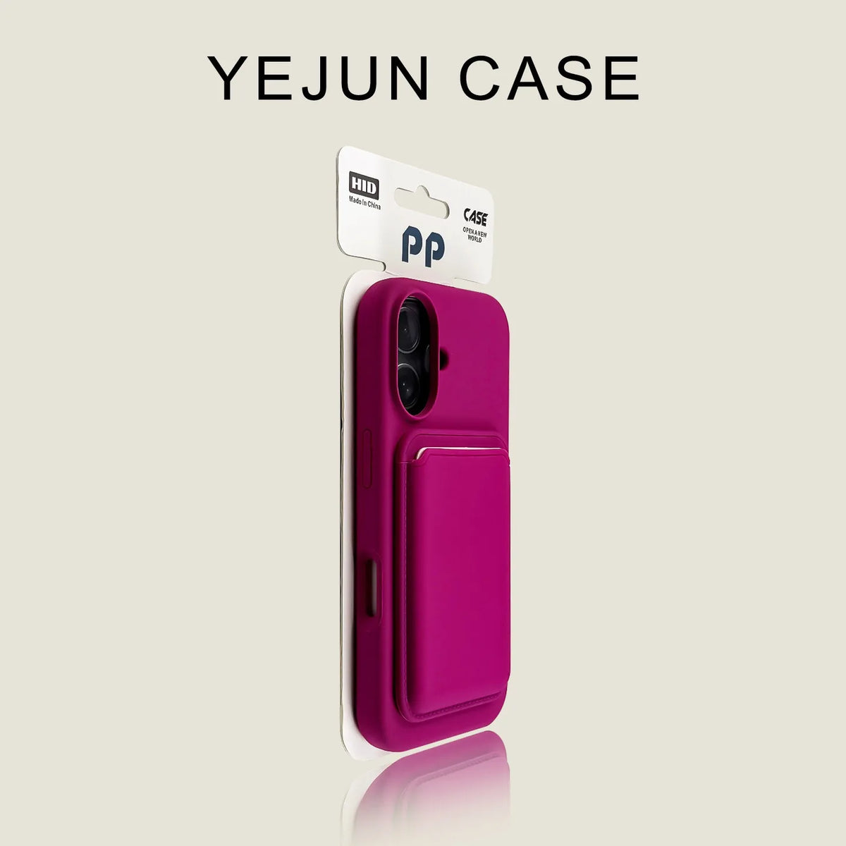 The Neon — Silicone MagSafe Wallet Case