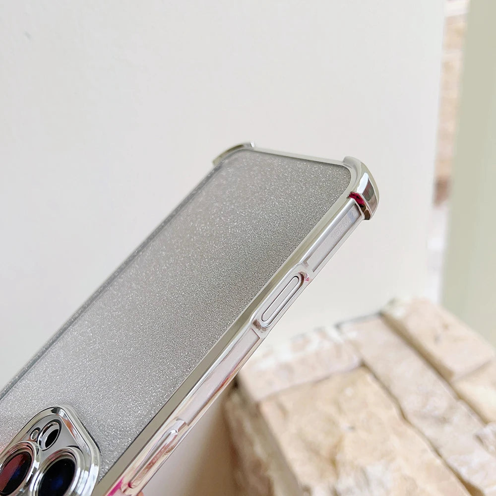 The Wild — Glitter Leopard Chrome Case
