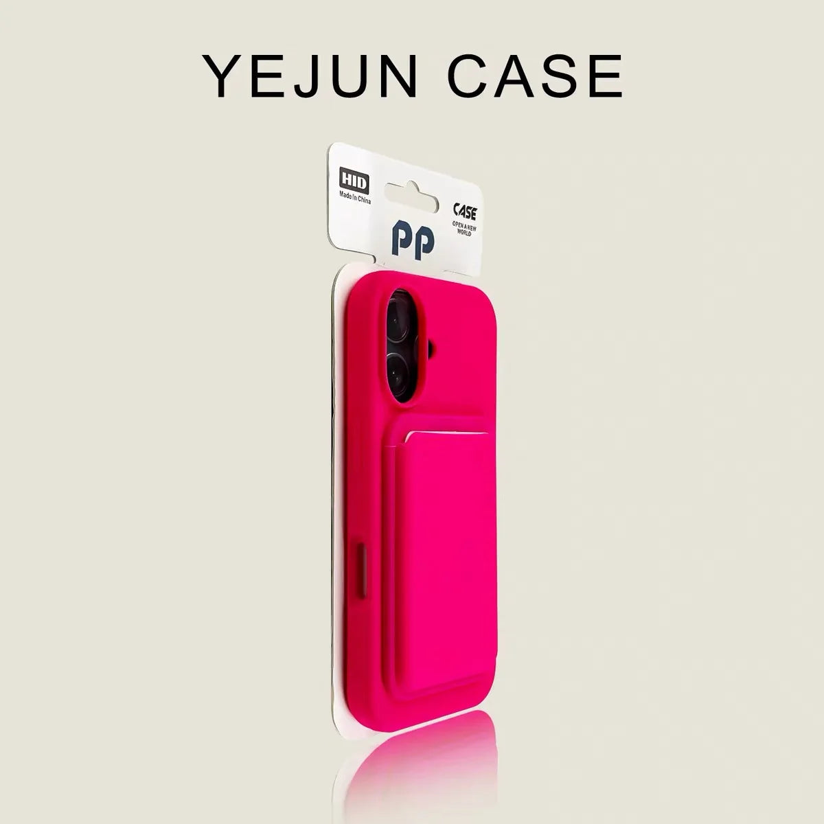 The Neon — Silicone MagSafe Wallet Case