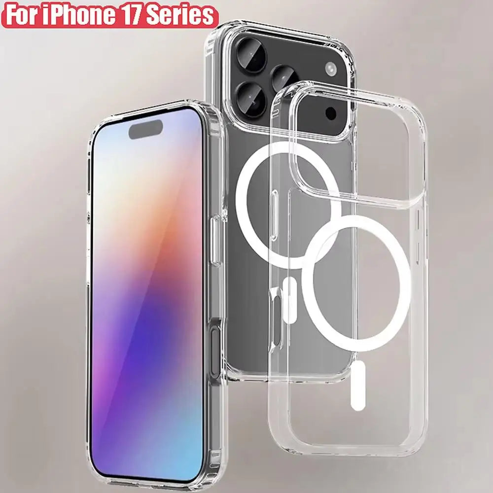 The Crystal — Clear Shockproof MagSafe Case