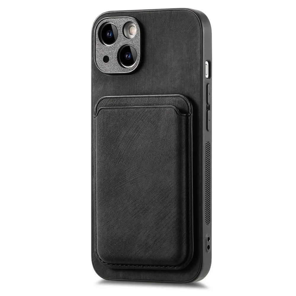 The Heritage — Vintage Leather Case with Magnetic Wallet