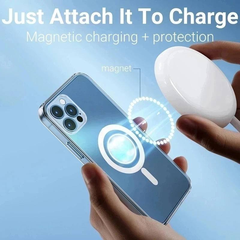 The Crystal — Clear Shockproof MagSafe Case