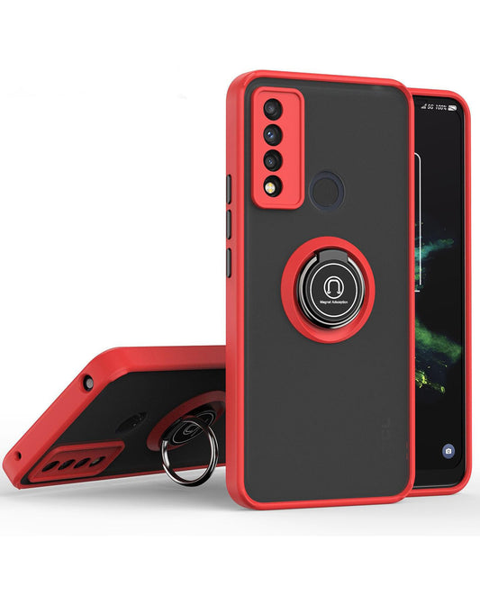 Kickstand Case for TCL 20 — Red