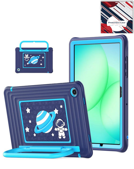 Kickstand Kids Case for Galaxy Tab A9 Plus 2023 11 X210 X216 X218 — Dark Blue