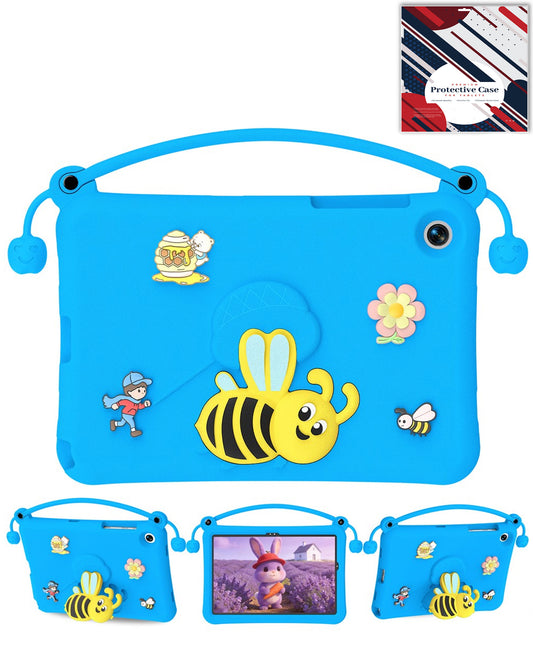 Heavy-Duty Shockproof Kickstand Kids Case for Galaxy Tab A9 Plus / Tab A11 Plus — Navy Blue