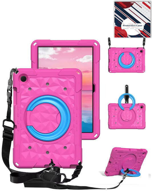 Full-Body Case for Galaxy Tab A9 Plus 2023 11 X210 X216 X218 — Hot Pink
