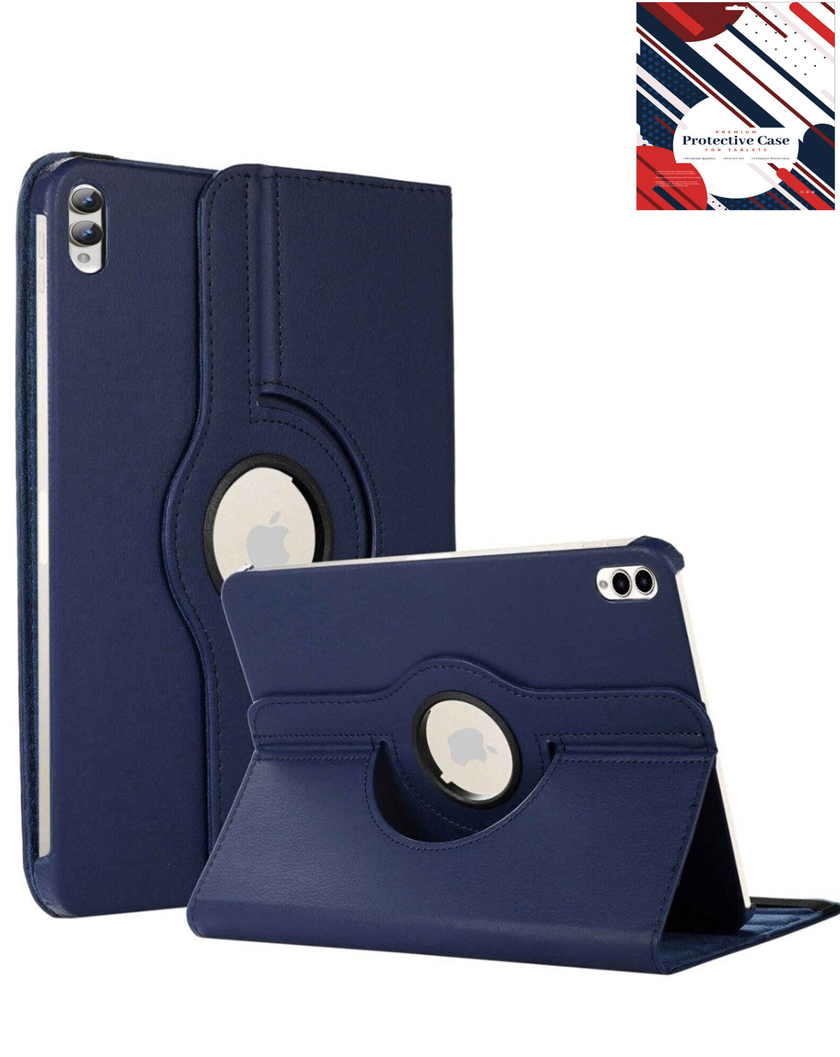 Kickstand Full-Body Case for Galaxy Tab S10 Ultra / S9 Ultra / S8 Ultra 14.6 — Dark Blue