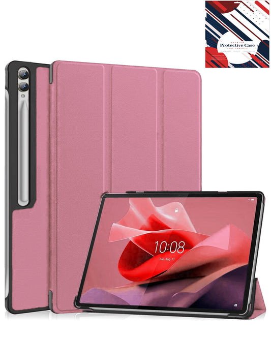 Heavy-Duty Shockproof Kickstand Case for Galaxy Tab S10 Ultra / S9 Ultra / S8 Ultra 14.6 — Pink