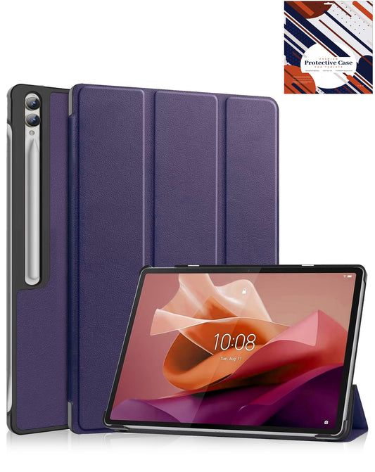 Heavy-Duty Shockproof Kickstand Case for Galaxy Tab S10 Ultra / S9 Ultra / S8 Ultra 14.6 — Purple