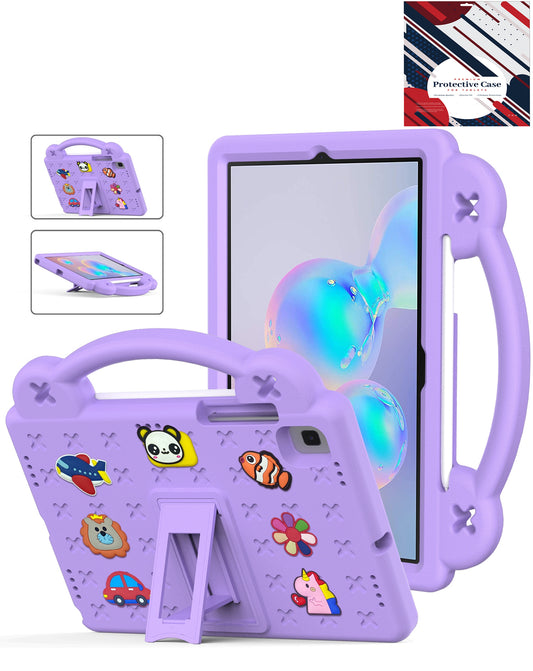 Heavy-Duty Shockproof Case for Galaxy Tab S6 lite 10.4 — Purple