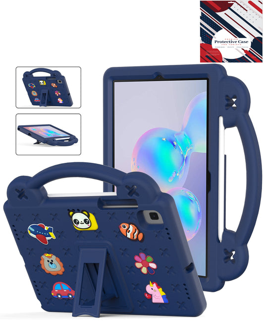 Heavy-Duty Shockproof Case for Galaxy Tab S6 lite 10.4 — Navy Blue