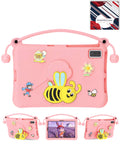Heavy-Duty Shockproof Kickstand Kids Case for Galaxy Tab S9 / Tab S9 FE / Tab S10 FE / Tab S10 Lite — Pink